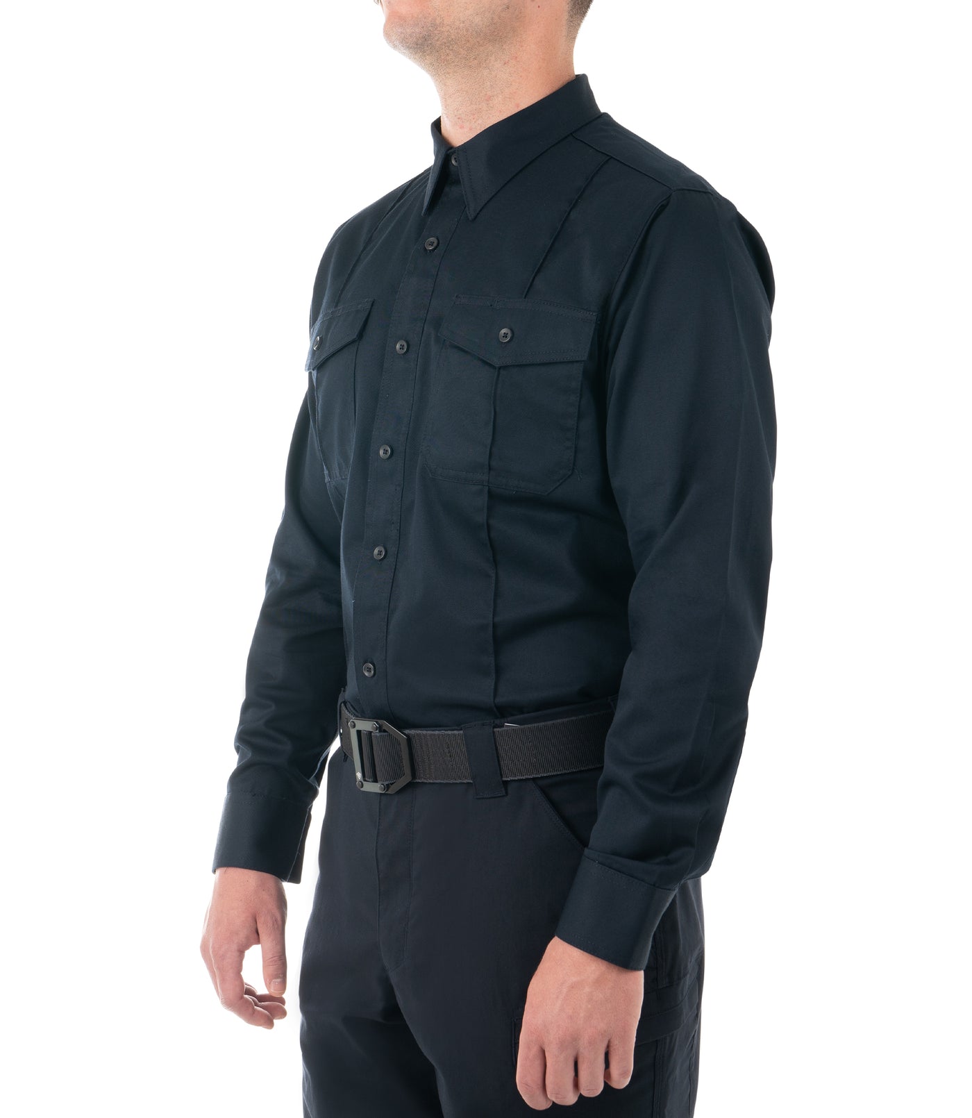 Men's Cotton Station Long Sleeve Shirt