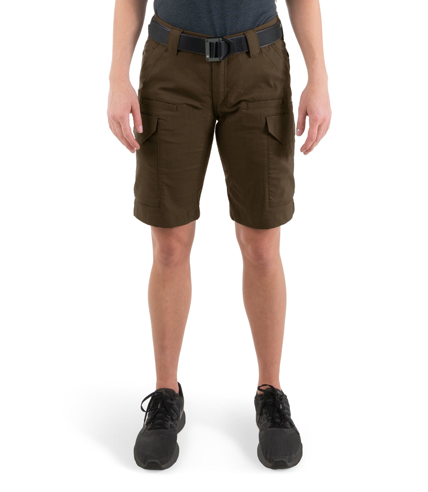 Front of Women's V2 Short in Kodiak Brown