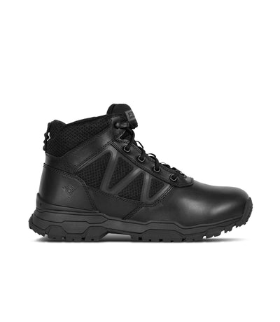 360 Degree View of Men's 5" Urban Operator Side-Zip Mid in Black