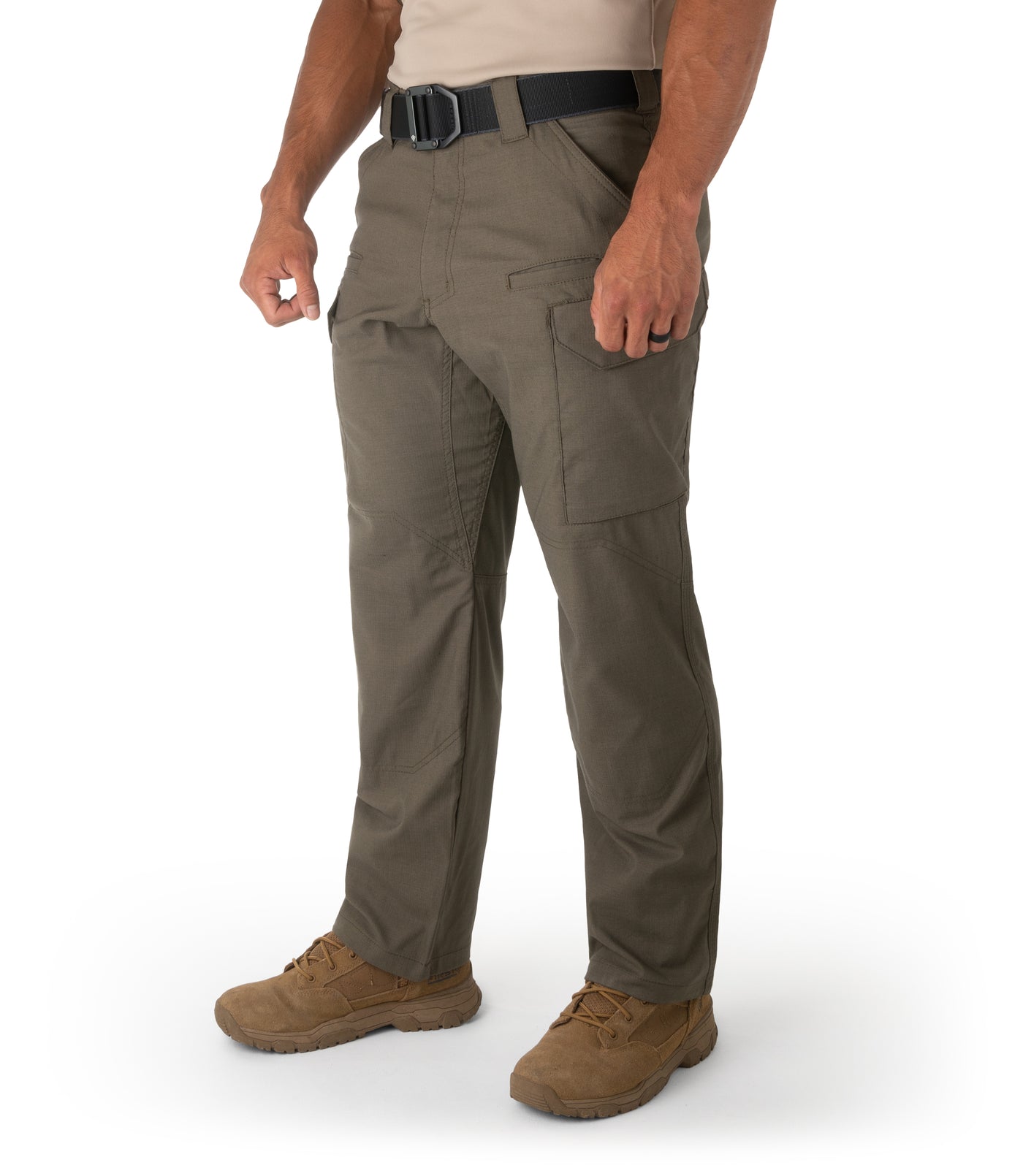 Side of Men's V2 Tactical Pants in Ranger Green