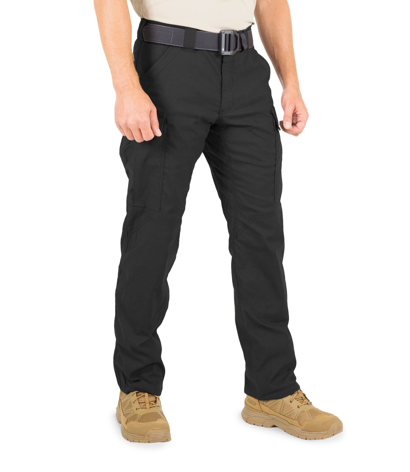 Front of Men's V2 BDU Pant in Black