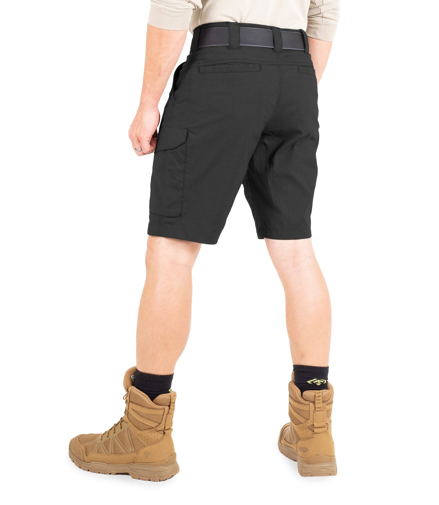 Side of Men's V2 Tactical Short in Black