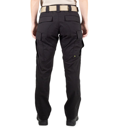 Back of Women's V2 BDU Pant in Black