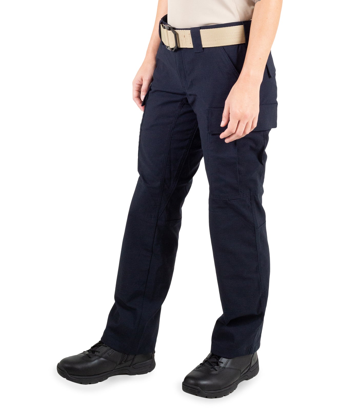 Side of Women's V2 BDU Pant in Midnight Navy