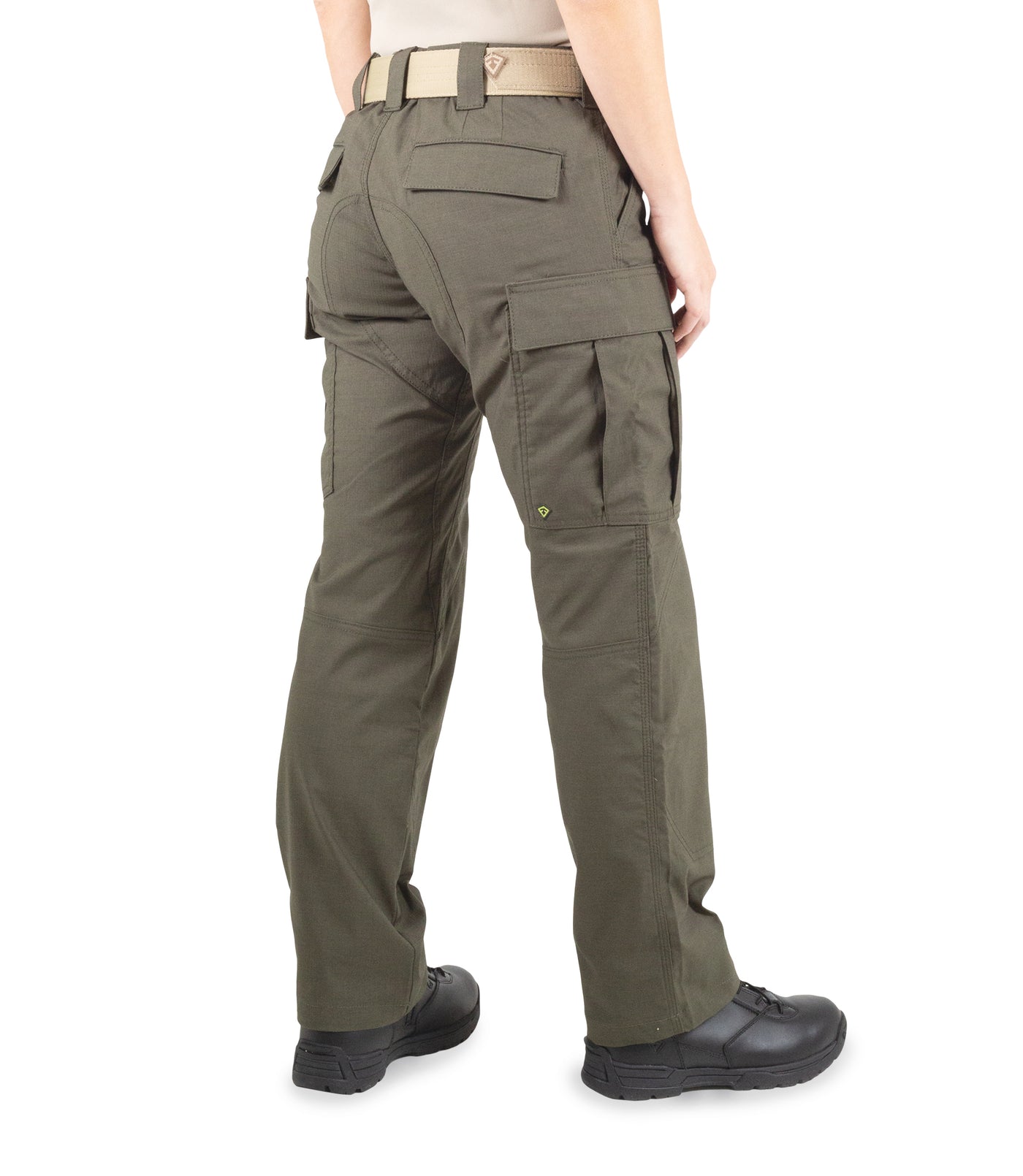 Side of Women's V2 BDU Pant in OD Green