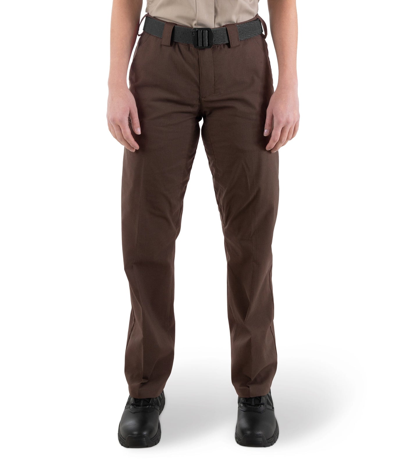 Front of Women's V2 Pro Duty 6 Pocket Pant in Kodiak Brown