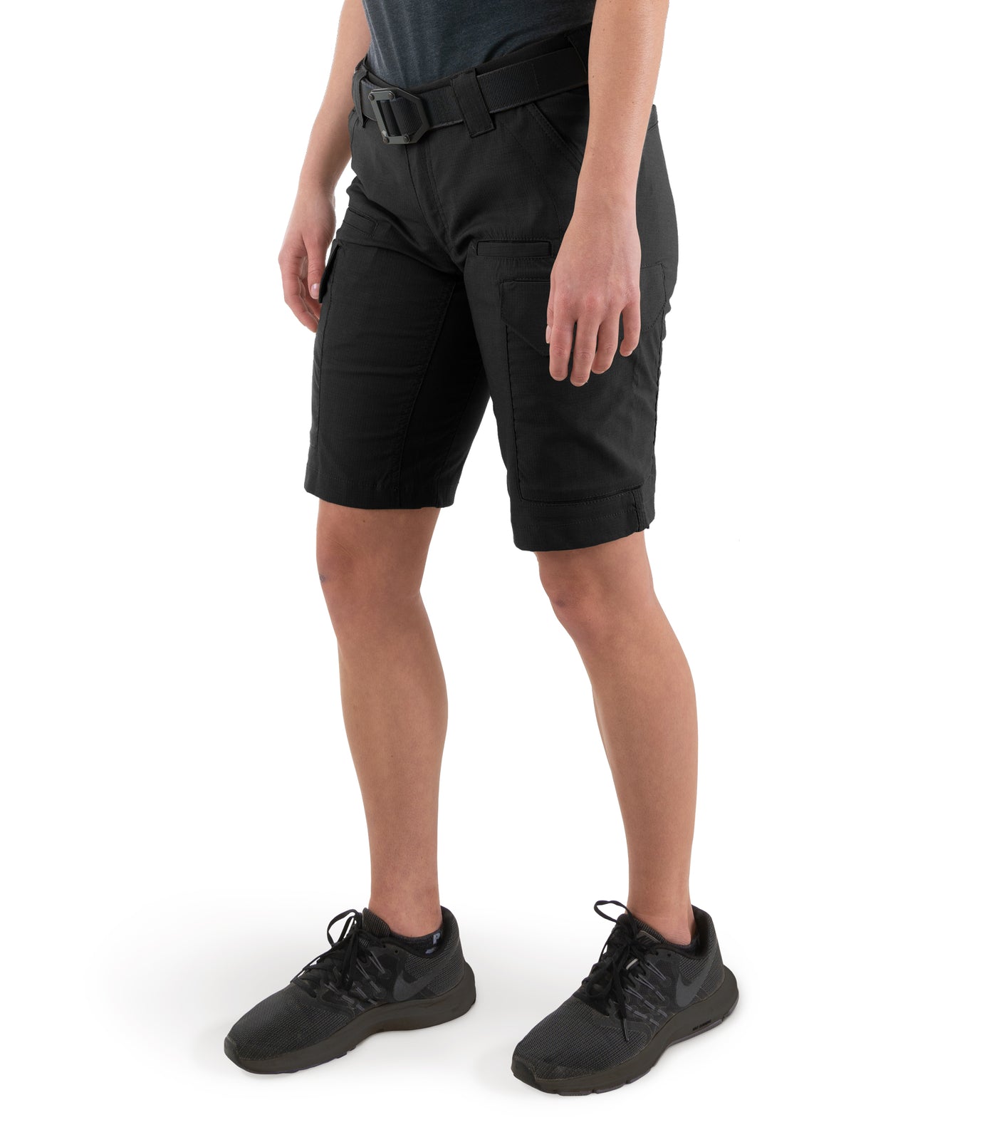 Side of Women's V2 Short in Black