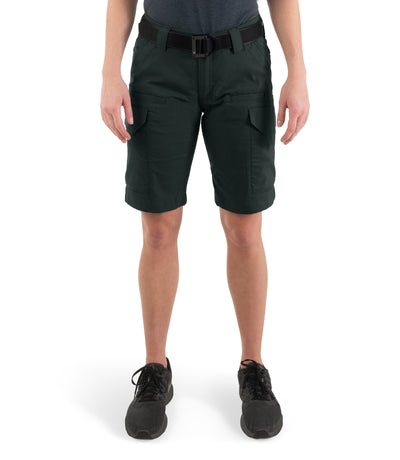 Front of Women's V2 Short in Spruce Green