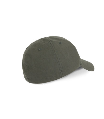 Back of FT Flex Hat in OD Green