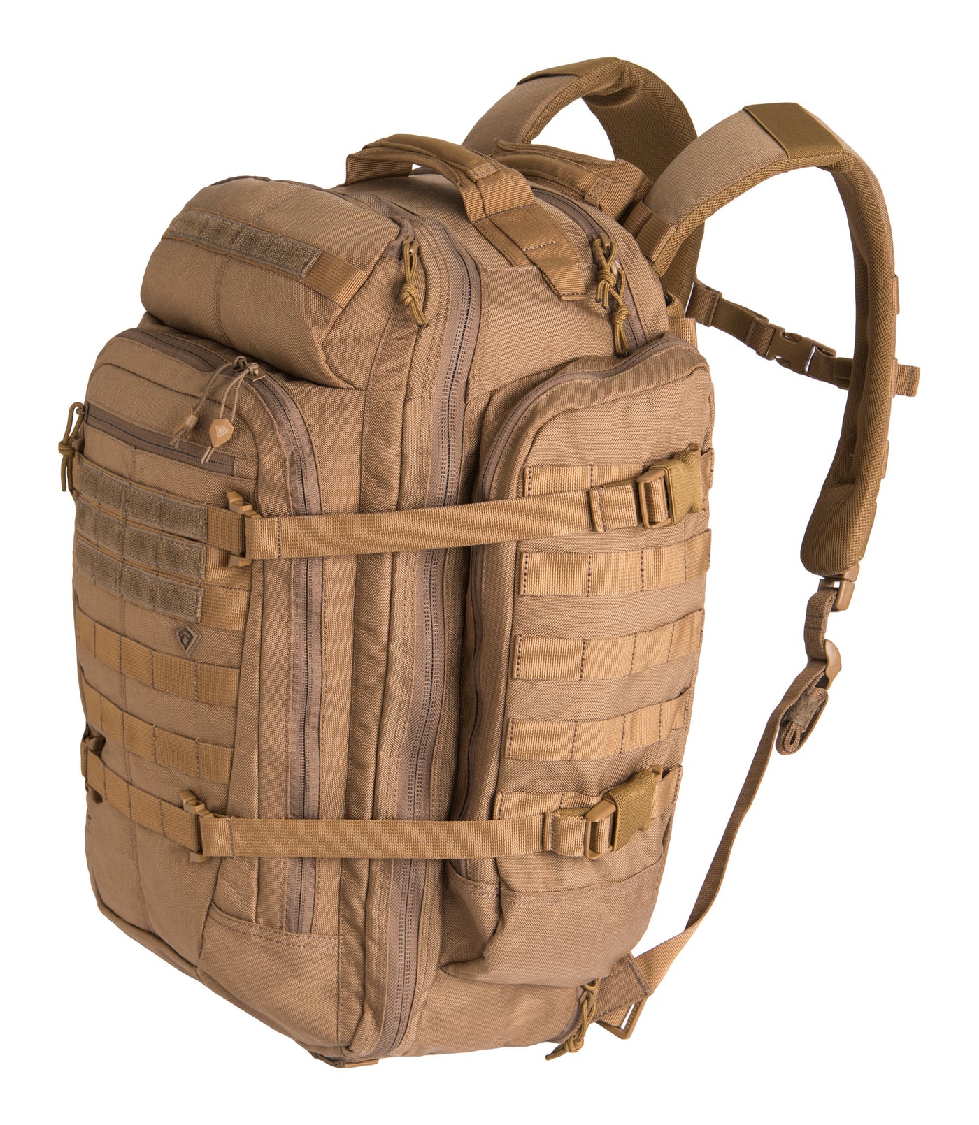 Front of Specialist 3-Day Backpack 56L in Coyote