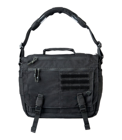 Front of Summit Side Satchel 8L in Black