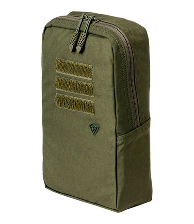 Front of Tactix Series 6x10 Utility Pouch in OD Green