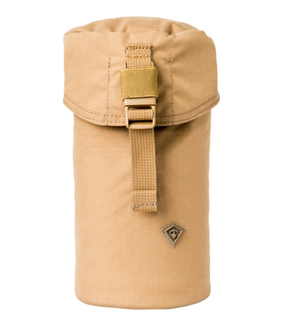 Front of Tactix Series Bottle Pouch – 1.0 Liter in Coyote