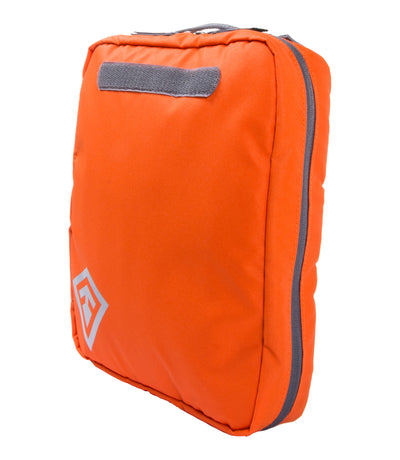 Side of Trauma Kit in Orange