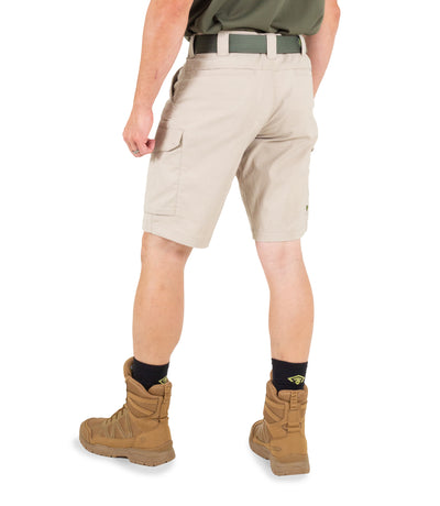 Side of Men's V2 Tactical Short in Khaki