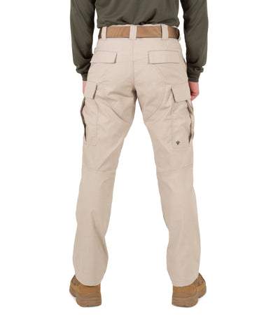 Back of Men's V2 BDU Pant in Khaki